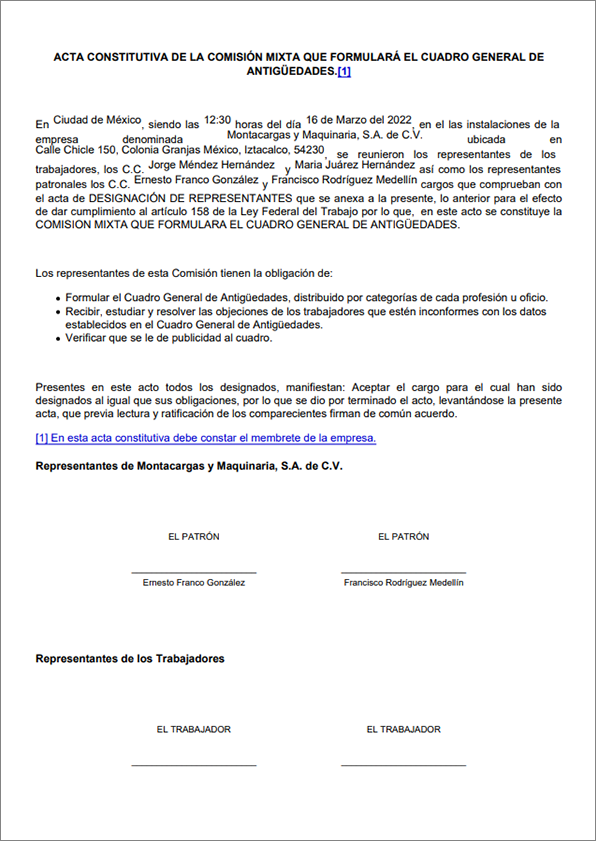 Comisión Mixta Del Cuadro General De Antigüedades Hublegal 0360