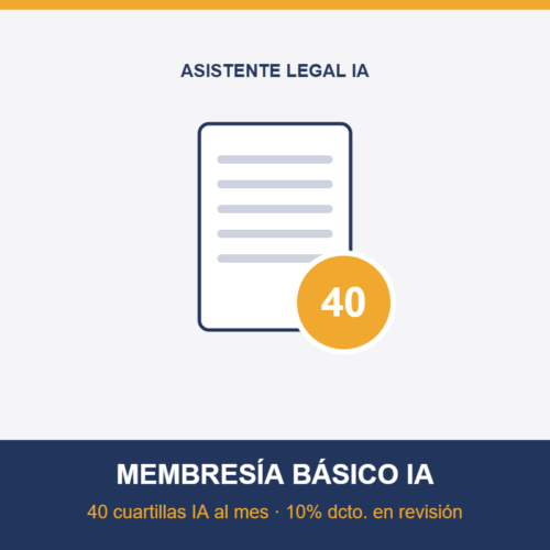 Membresía Básico IA