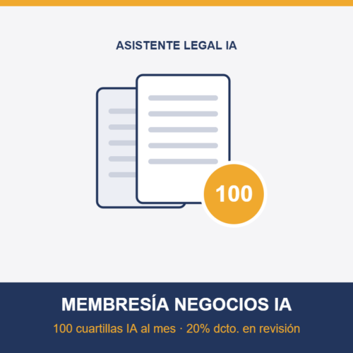 Membresía Negocios IA