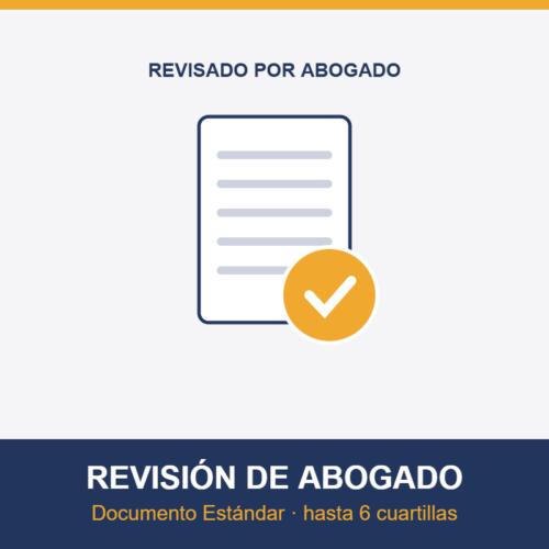Revisión de Abogado — Documento Estándar